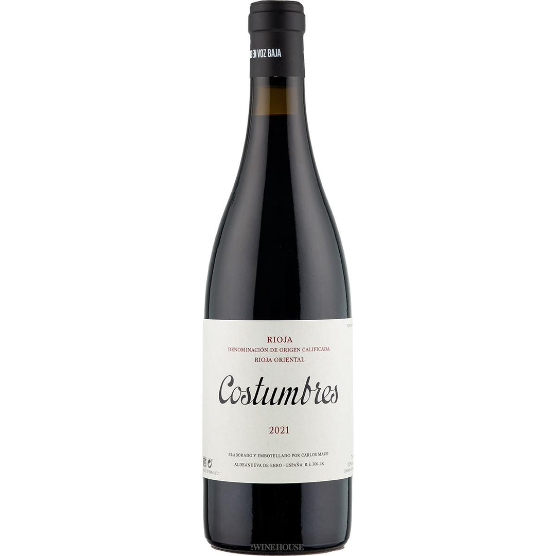 2021 Vinos en Voz Baja Costumbres Rioja Red Blend