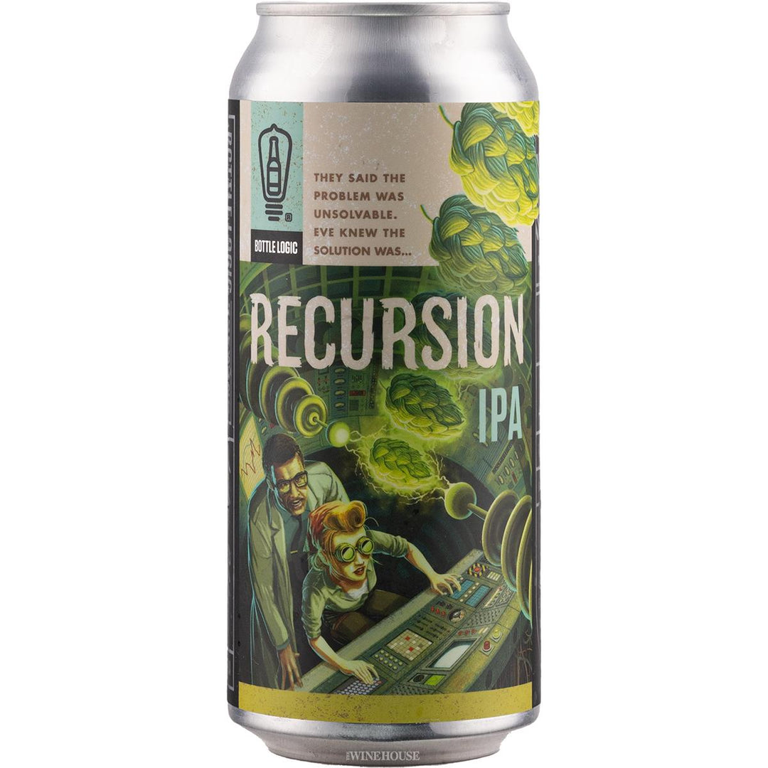 Bottle Logic Recursion West Coast India Pale Ale (with El Dorado, Simcoe, Columbus + Mosaic Hops) 1S - Cali Cellar Co.