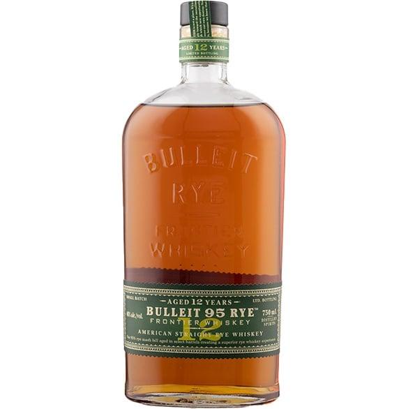 Bulleit 12 Year Old Rye Whiskey 46%abv - Cali Cellar Co.