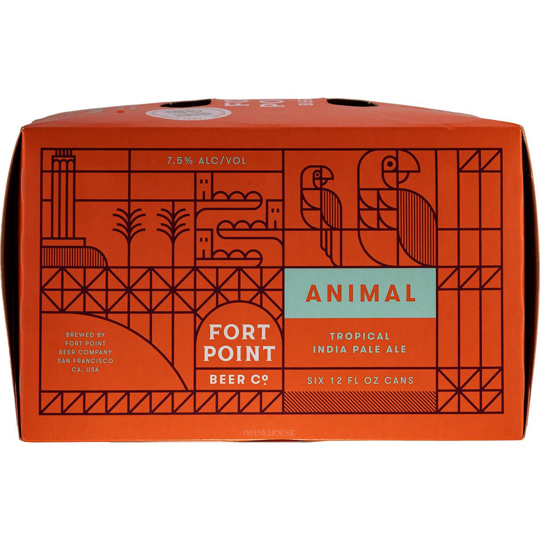 Fort Point Animal IPA 6P - Cali Cellar Co.