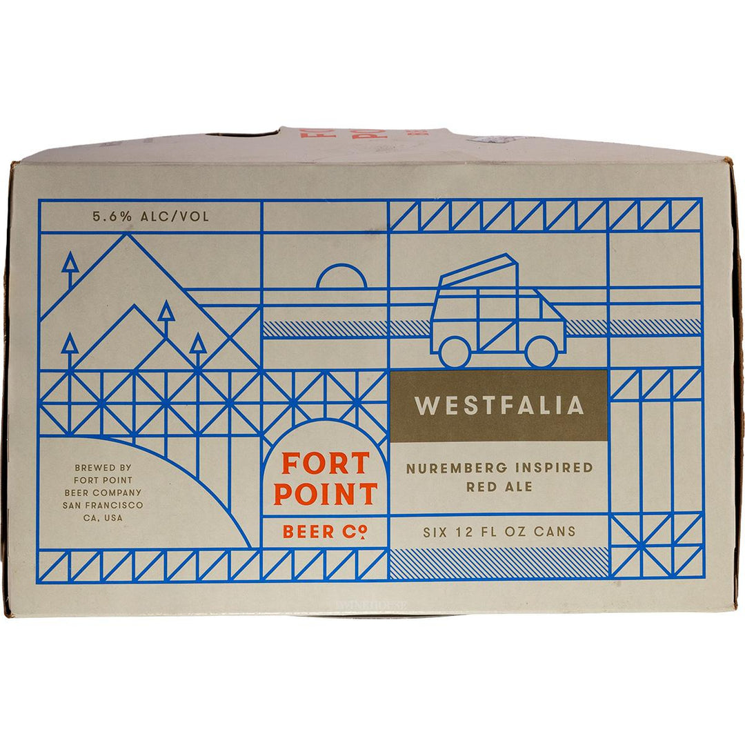 Fort Point Westfalia Red Ale 6P Cans - Cali Cellar Co.