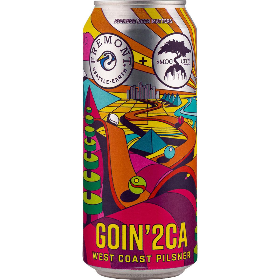 Fremont / Smog City Goin` to California Hoppy Pilsner 4P Cans - Cali Cellar Co.