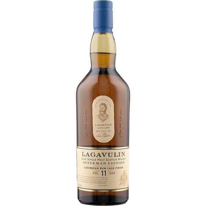 Lagavulin 11 Year Old Offerman Edition Islay Single Malt Scotch Whisky (Caribbean Rum Cask Finish, WAS $92.99) - Cali Cellar Co.