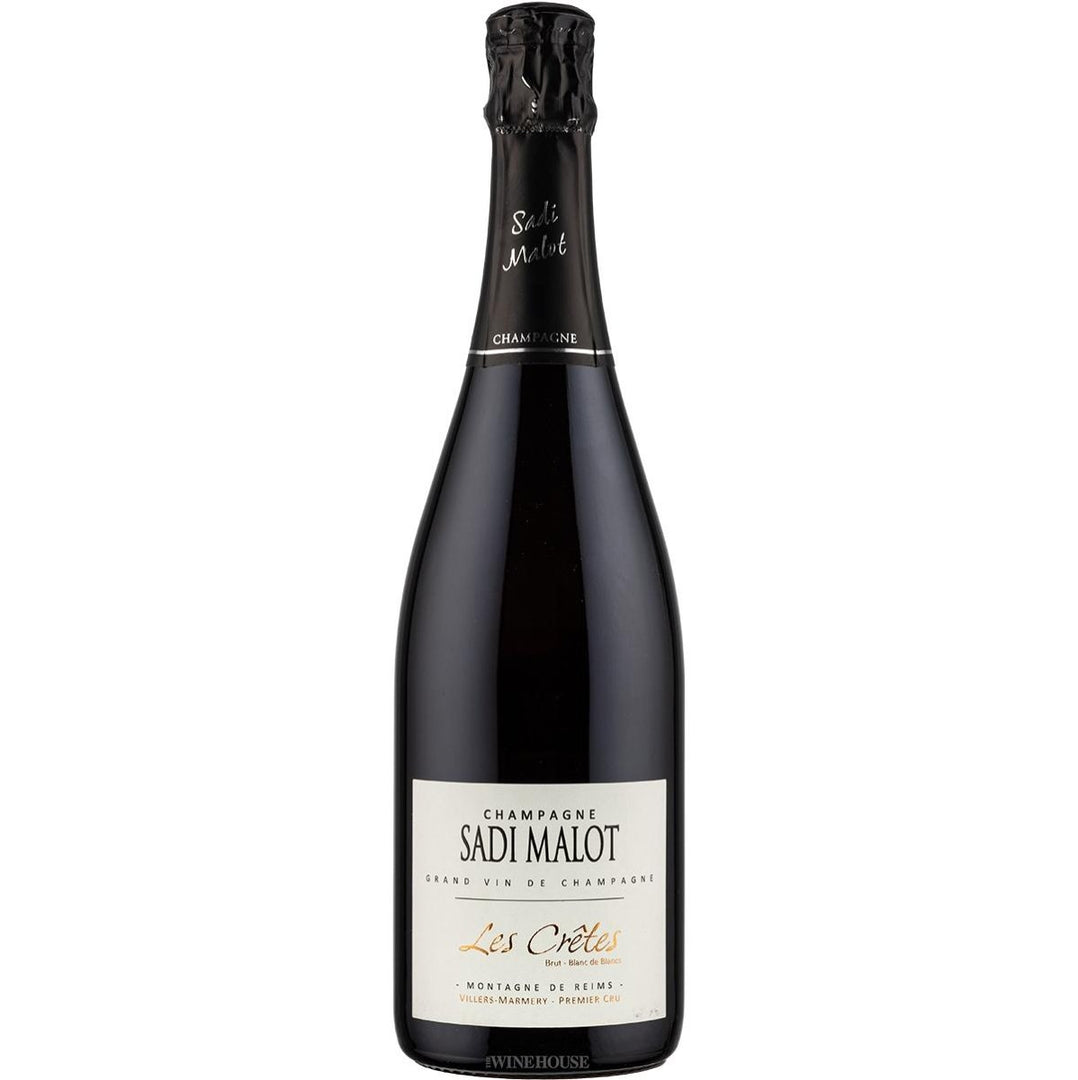 NV Sadi Malot Les Cretes Brut Blanc de Blancs Champagne - Cali Cellar Co.