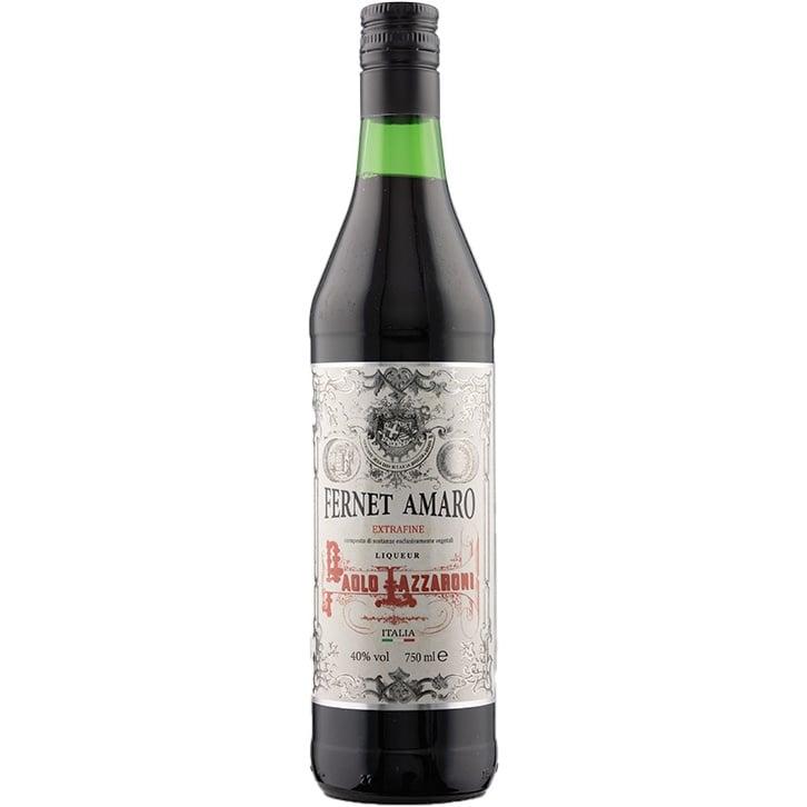 Paolo Lazzaroni + Figli Fernet, Italy. A lighter, sweeter style fernet amaro 40% abv - Cali Cellar Co.