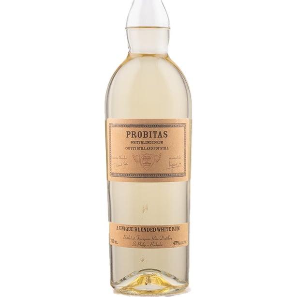 Probitas Coffee Still and Pot Still White Blended Rum Bottled at Foursquare Rum Distillery Barbados 47% abv - Cali Cellar Co.