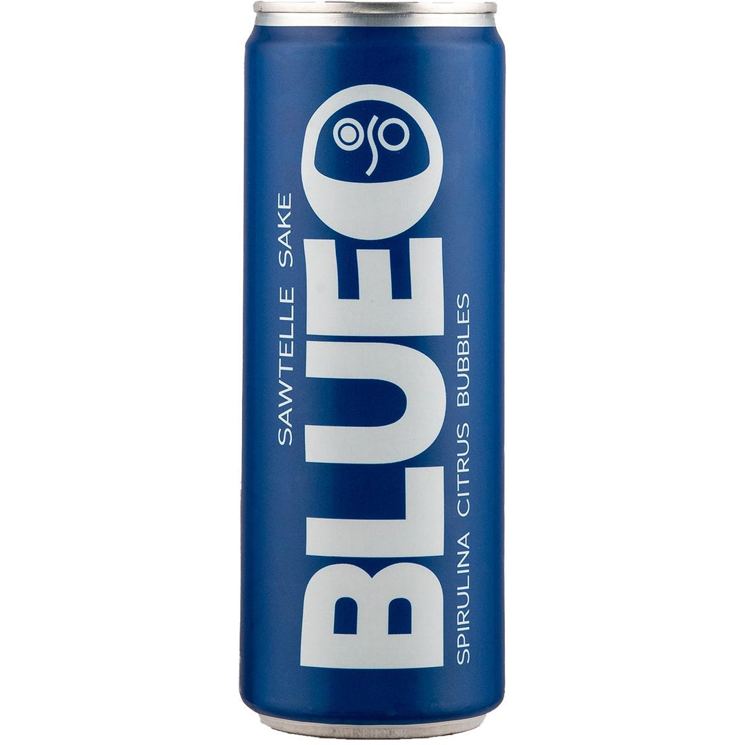 Sawtelle Sake Spirulina and Lemon Sparkling Sake Blue Can - Cali Cellar - Wine & Spirits
