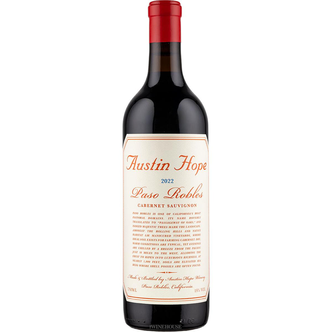 2022 Austin Hope Cabernet Sauvignon Paso Robles