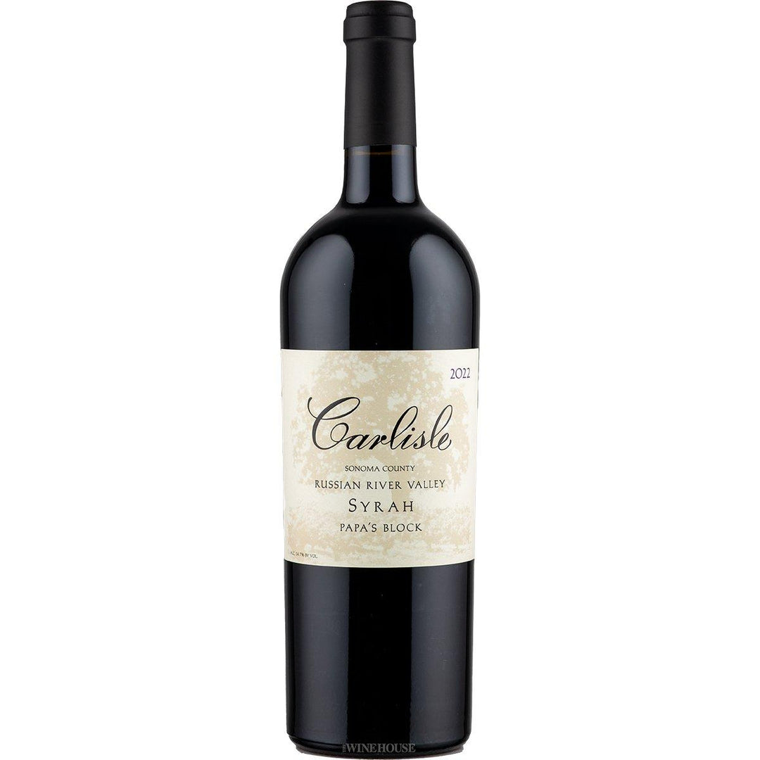 2022 Carlisle Winery Syrah Papa`s Block Sonoma County