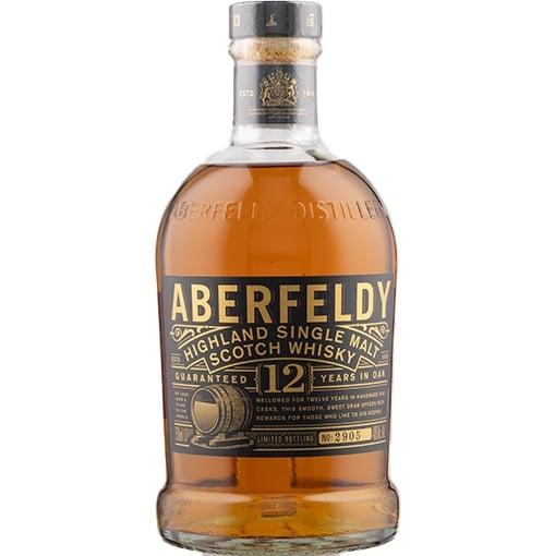 Aberfeldy 12 Year Old Single Malt Scotch Whisky - Cali Cellar Co.