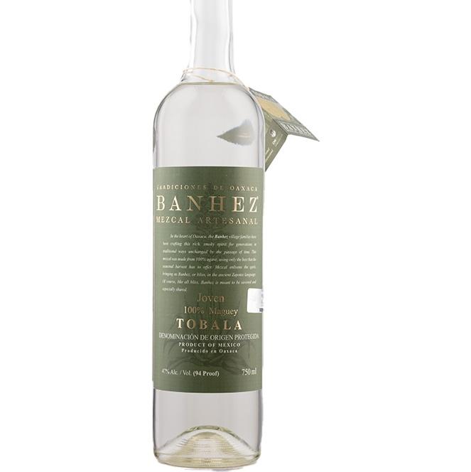 Banhez Mezcal Tobala 47%abv - Cali Cellar Co.