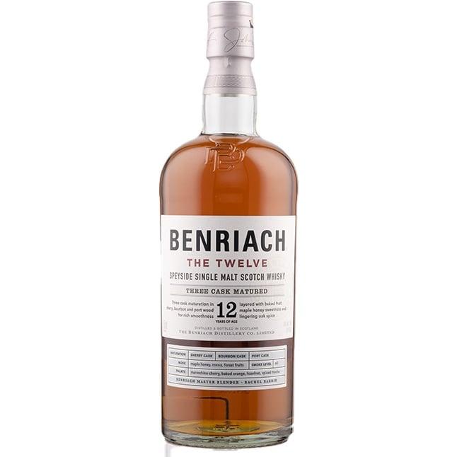 Benriach12 Year Sherry Cask Finished Scotch Whisky - Cali Cellar Co.