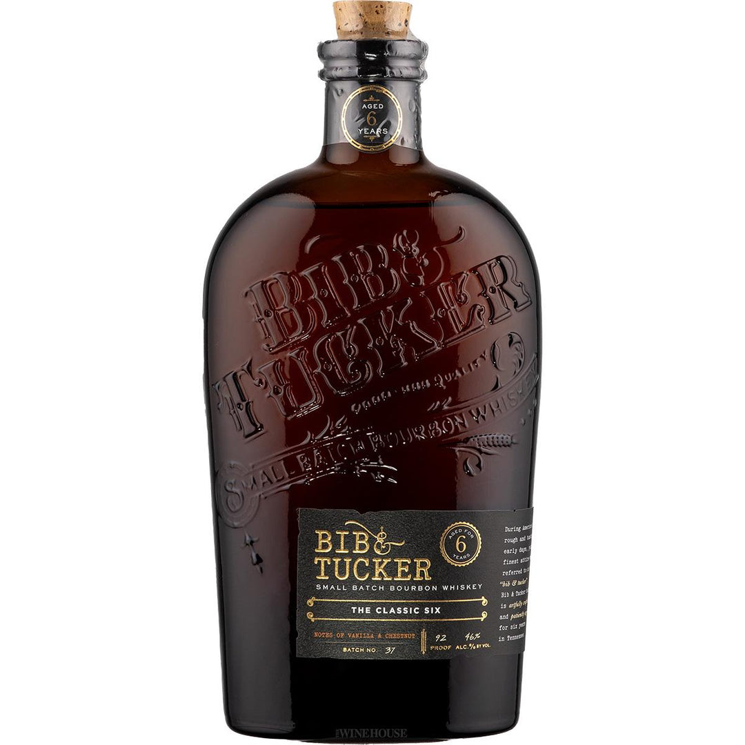 Bib & Tucker 6 Year Old Small Batch Bourbon Whiskey - Cali Cellar Co.