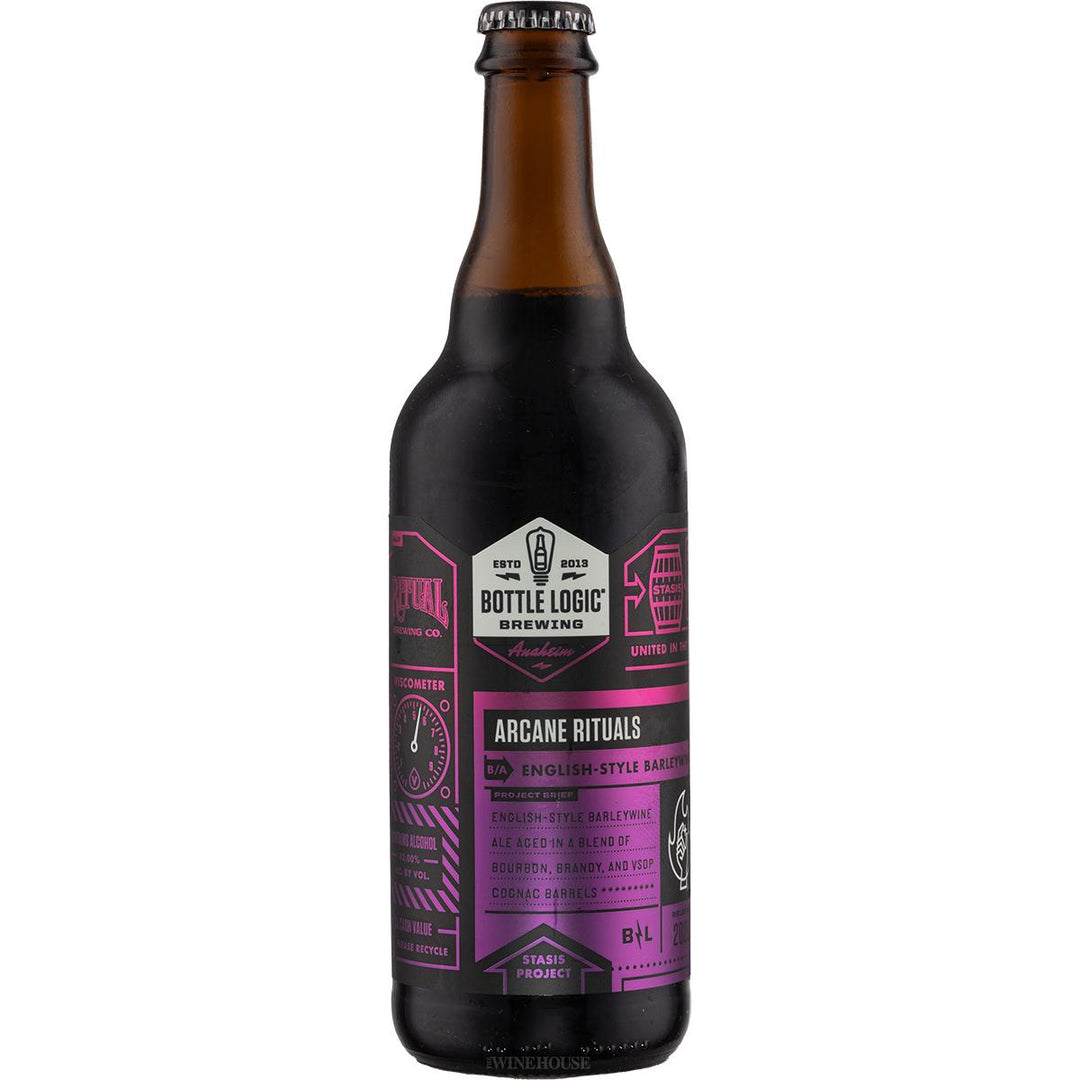 Bottle Logic Arcane Rituals 2022 BA English Style Barleywine .0% abv - Cali Cellar Co.