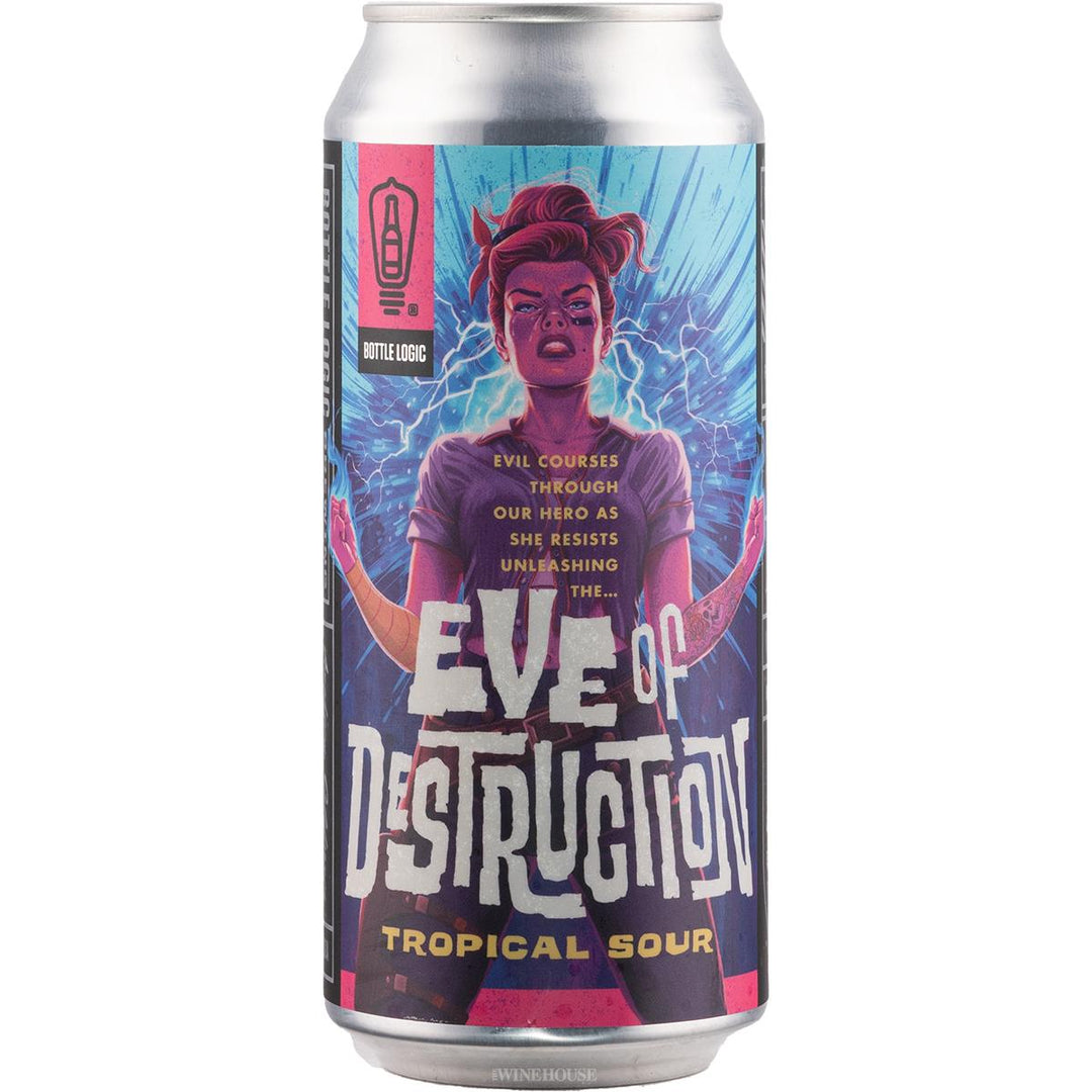 Bottle Logic Eve of Destruction Dragonfruit Pineapple Smoothie Sour Can 1S - Cali Cellar Co.
