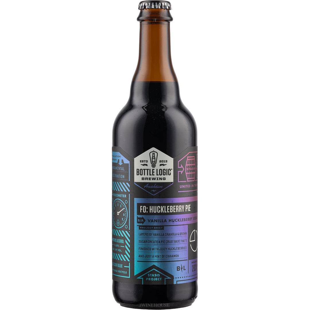 Bottle Logic Fundamental Observation Huckleberry Pie Stout Bottle - Cali Cellar Co.