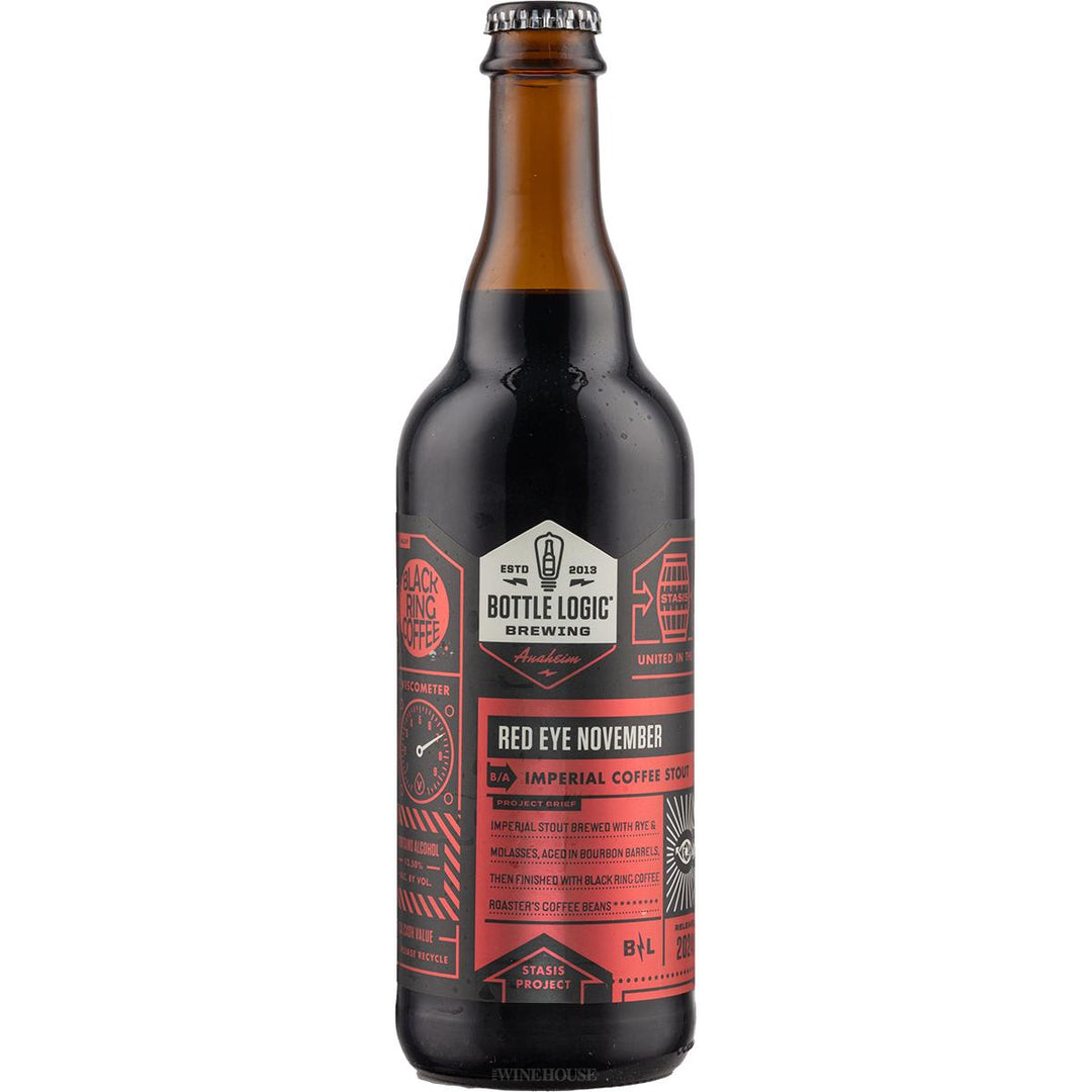 Bottle Logic Red Eye November Imperial Coffee Stout Bottle - Cali Cellar Co.