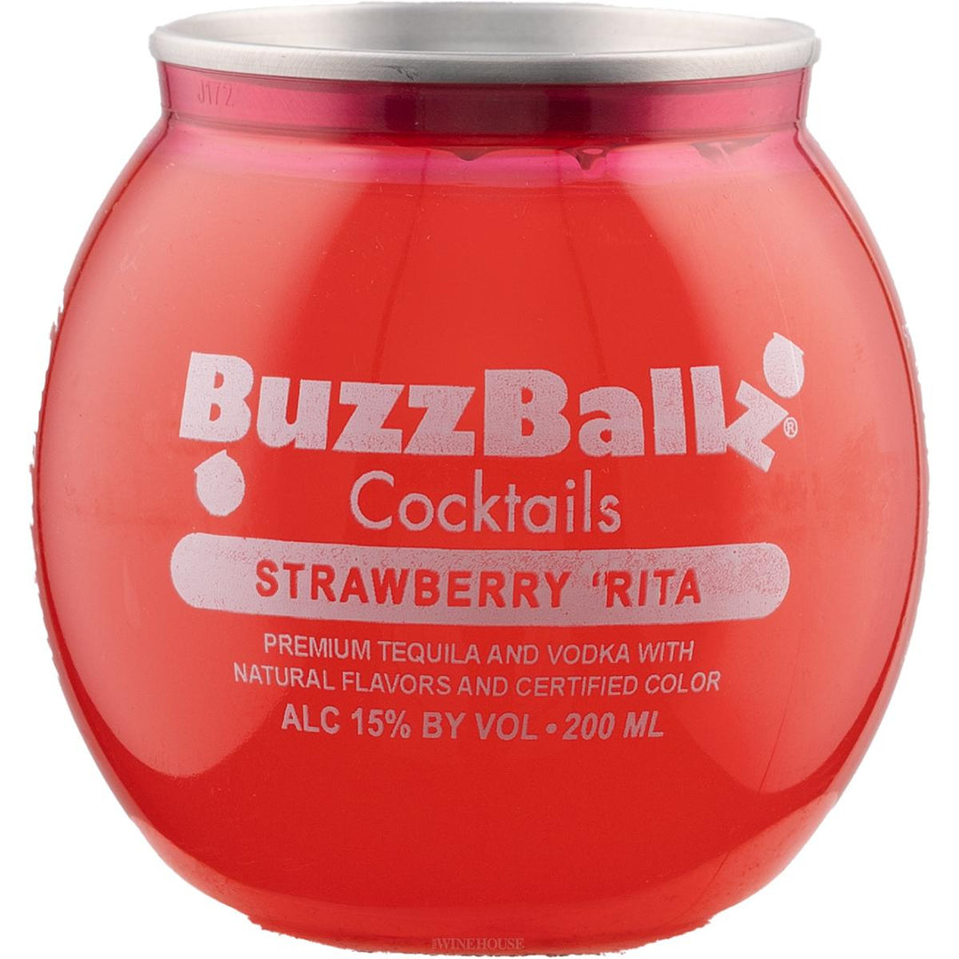Buzzballz Strawberry Rita 200ml - Cali Cellar Co.