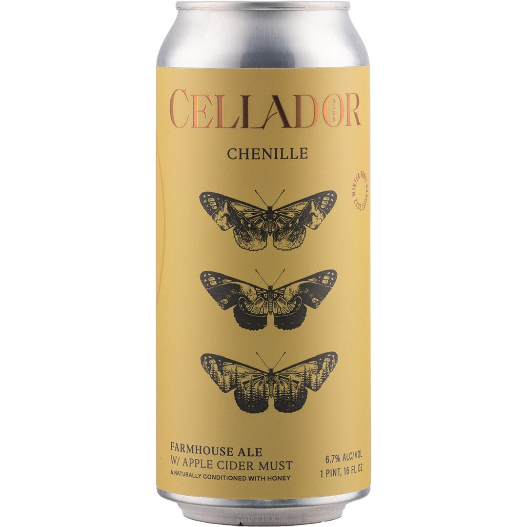 Cellador Ales Chenille Farmhouse Ale with Apple Cider Must Can 16oz - Cali Cellar Co.