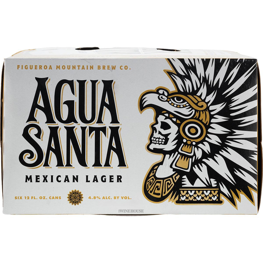 Figueroa Mountain Agua Santa Mexican Lager 6P Cans - Cali Cellar Co.