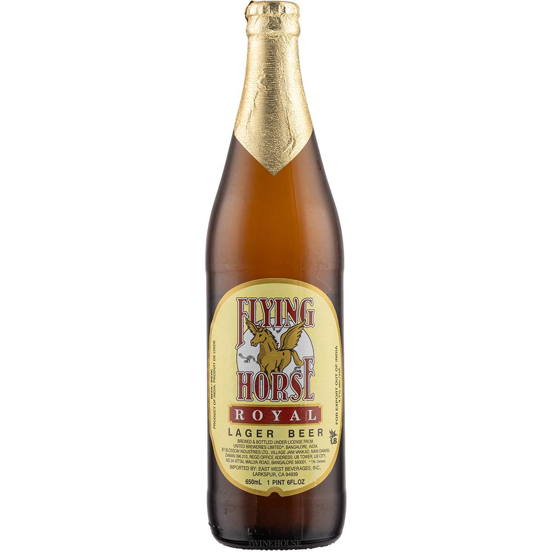 Flying Horse Royal Lager Beer India 22 oz - Cali Cellar Co.