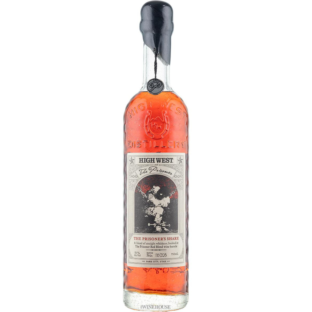 High West Distillery and The Prisoner 'The Prisoner's Share' Whiskey - Cali Cellar Co.