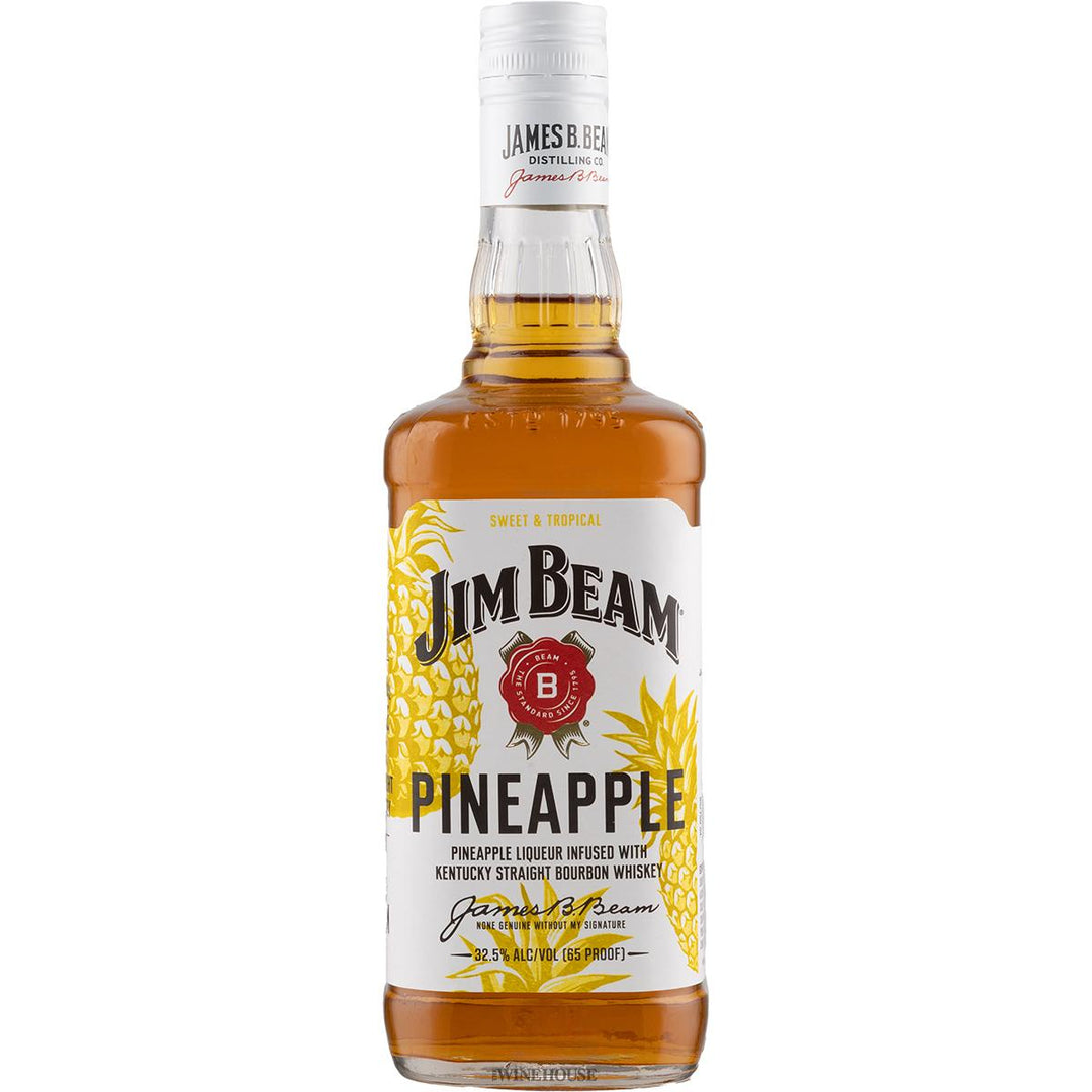 Jim Beam Pineapple Flavored Kentucky Straight Bourbon Whiskey - Cali Cellar Co.