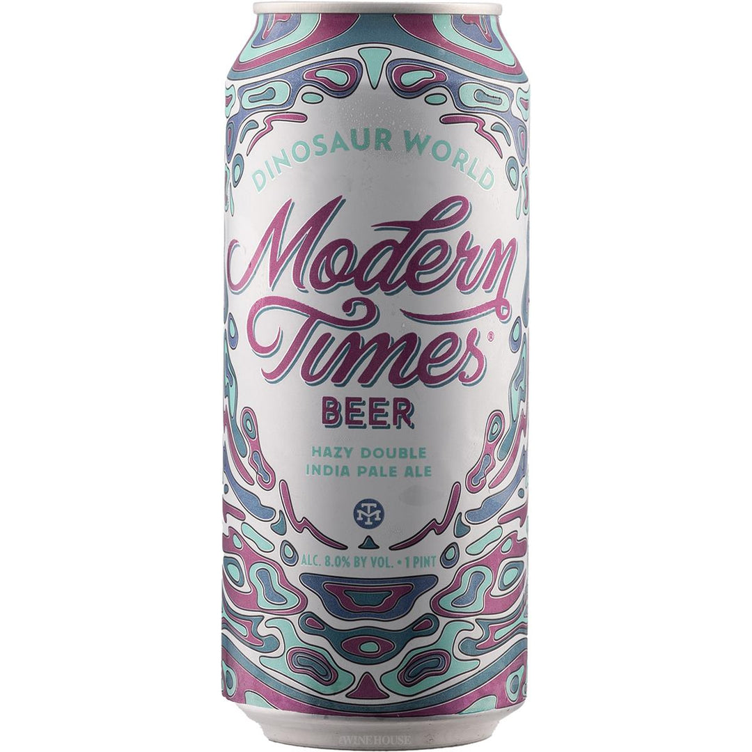 Modern Times Dinosaur World Hazy Double IPA 4P Cans - Cali Cellar Co.