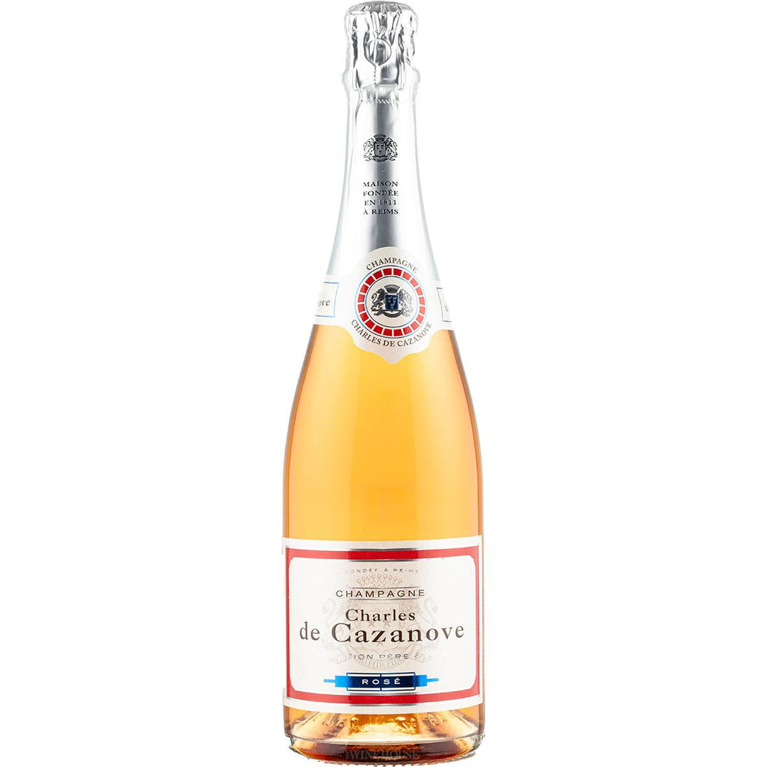 NV Charles de Cazanove Brut Rose - Cali Cellar Co.