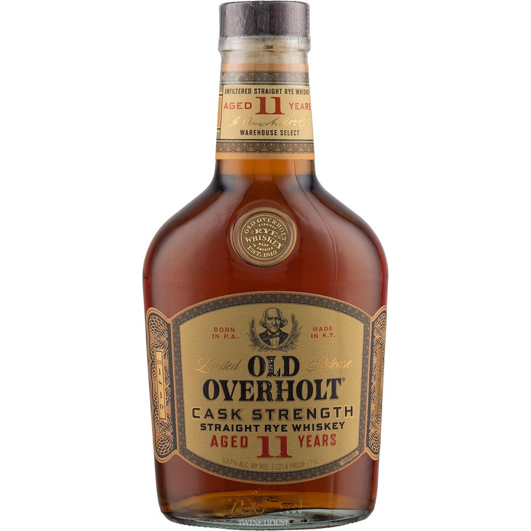 Old Overholt Cask Strength 11Yr Rye Whiskey - Cali Cellar Co.