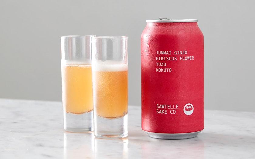 Sawtelle Sake Pink Can Sparkling Sake - Cali Cellar Co.
