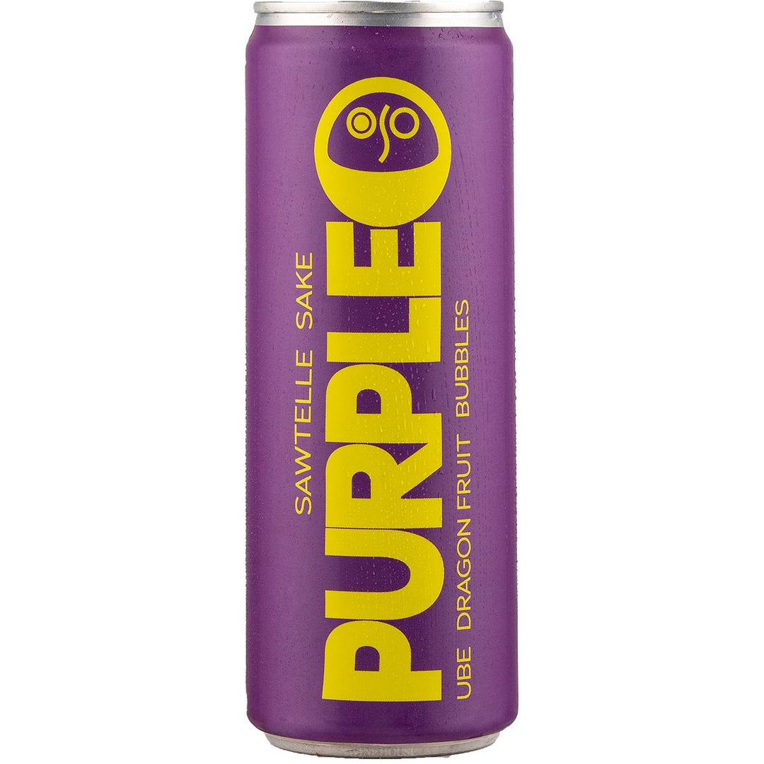 Sawtelle Sake Ube and Dragon Fruit Sparkling Sake Purple Can - Cali Cellar - Wine & Spirits
