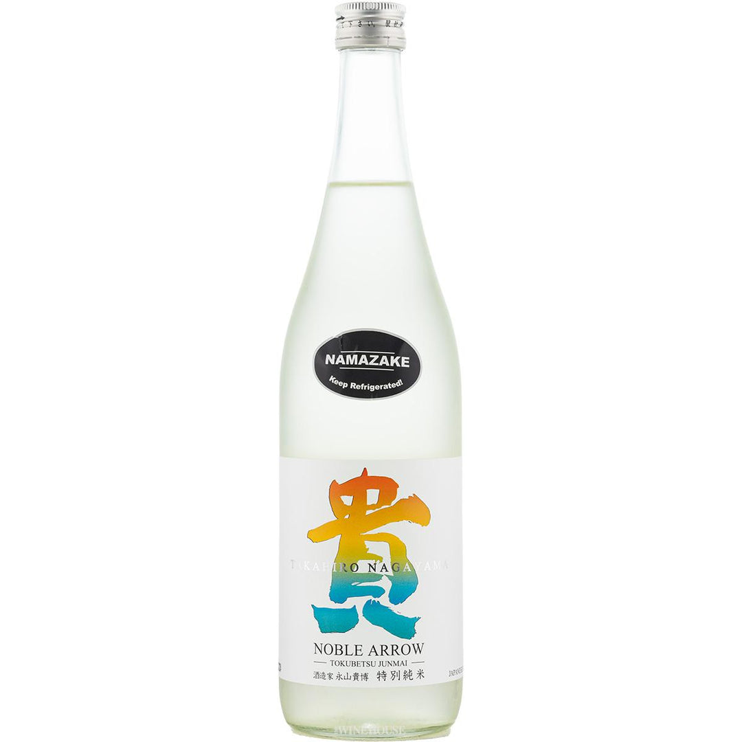 Takahiro Nagayama Noble Arrow Tokubetsu Junmai Namazake - Cali Cellar Co.