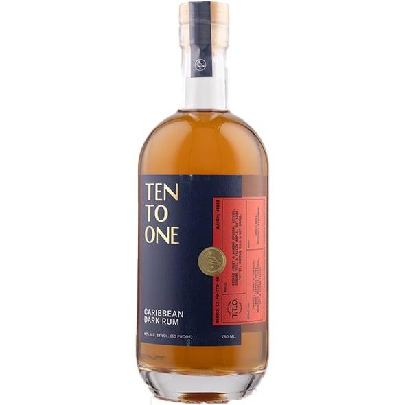 Ten To One Dark Rum Caribbean - Cali Cellar Co.