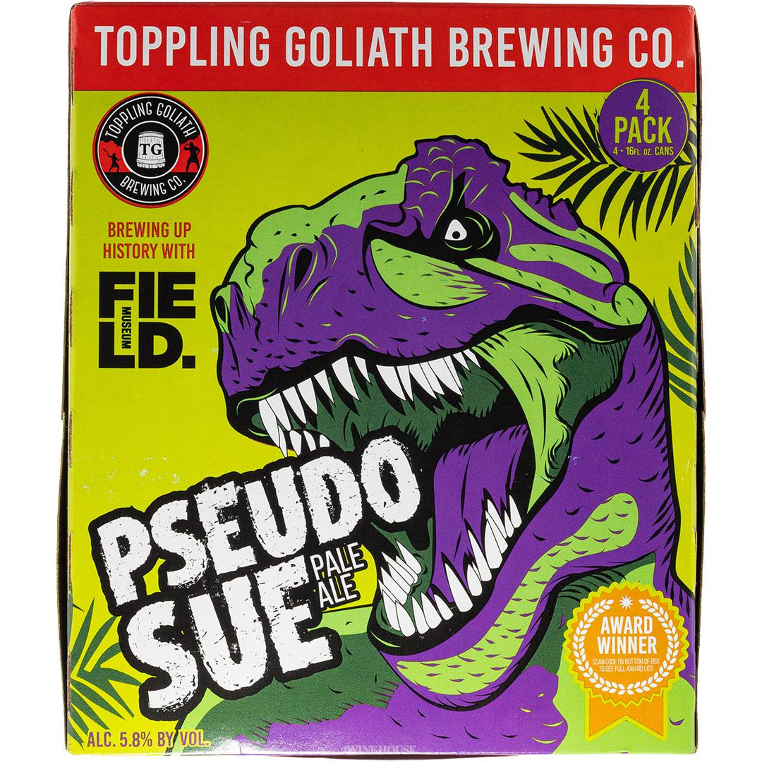 Toppling Goliath Psuedo Sue Hazy Pale Ale 4PK Cans - Cali Cellar Co.
