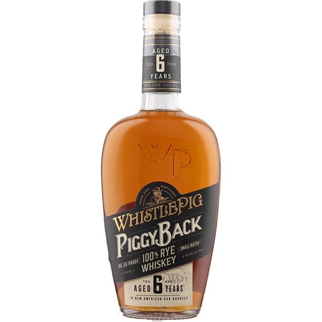 WhistlePig 6 Year Old PiggyBack Rye Whiskey 48.28% abv - Cali Cellar Co.